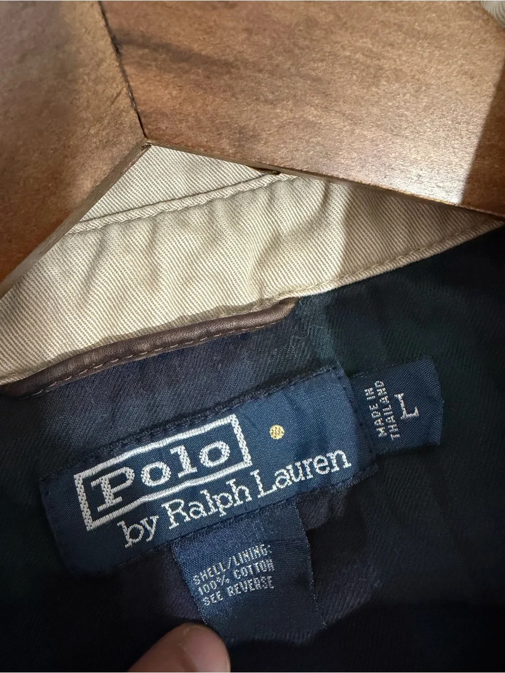 Polo Ralph Lauren Men’s Bi-Swing Jacket in Khaki Size Large